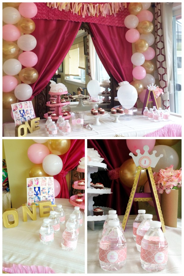 First Birthday Dessert Table